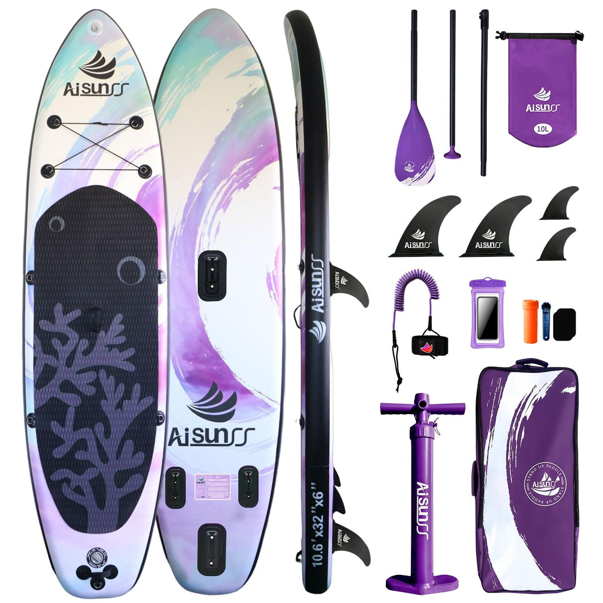 Inflatable Stand Up Paddle Board with SUP Accessories