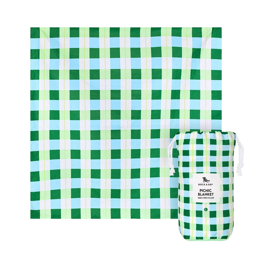 Quick Dry Water Resistant Picnic Blanket for Camping and Travel