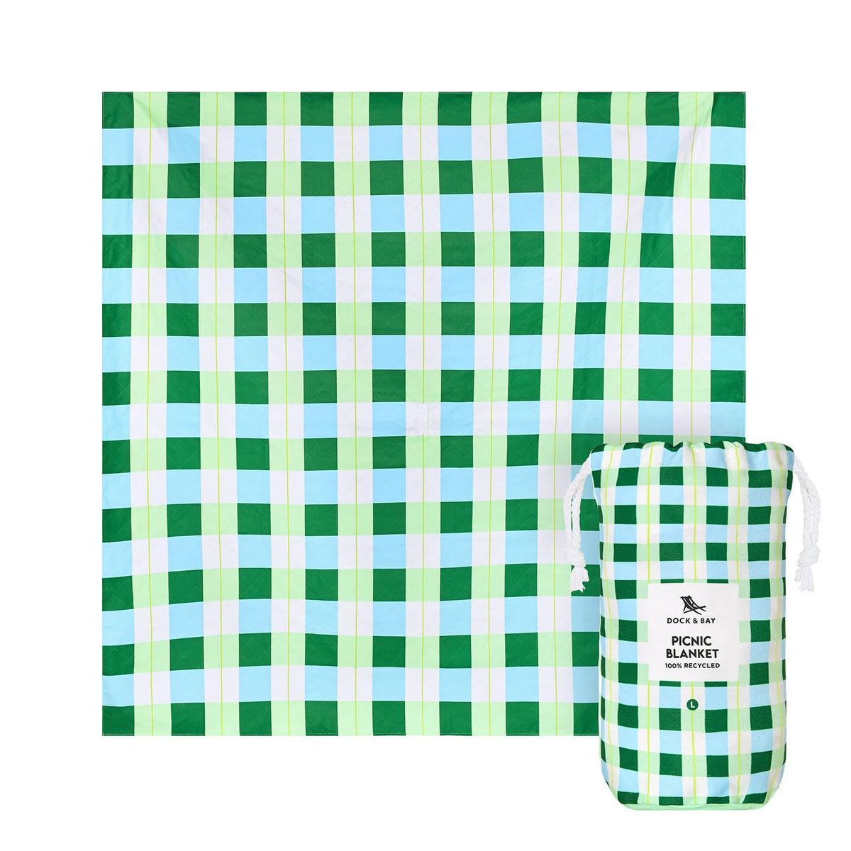 Quick Dry Water Resistant Picnic Blanket for Camping and Travel