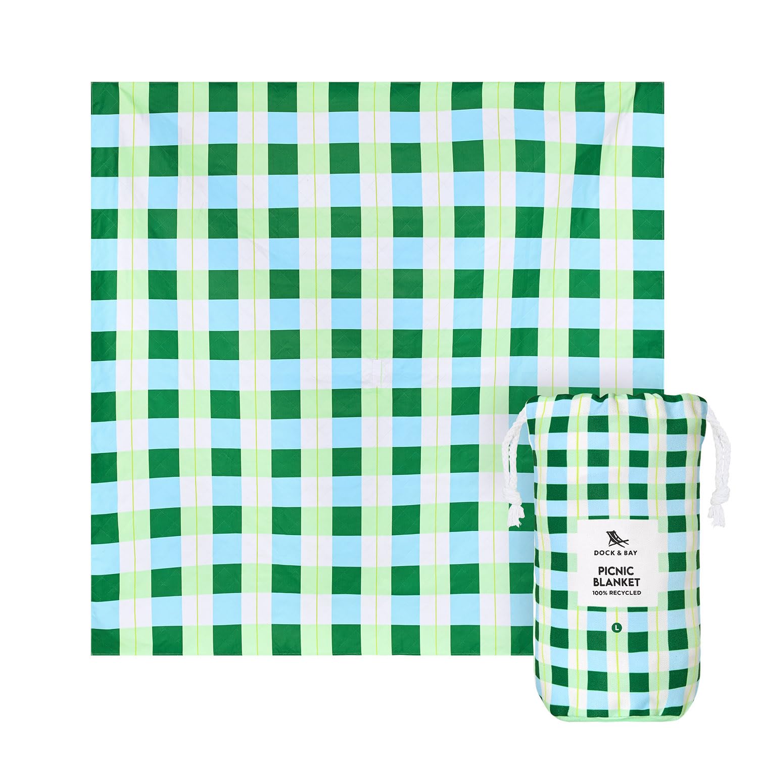 Quick Dry Water Resistant Picnic Blanket for Camping and Travel