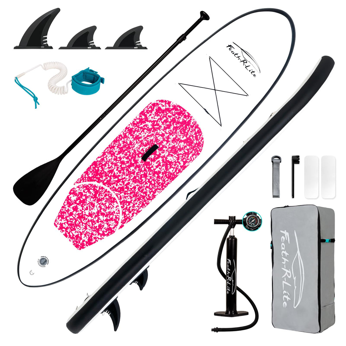 Inflatable Stand Up Paddle Board with Beginner Accessories