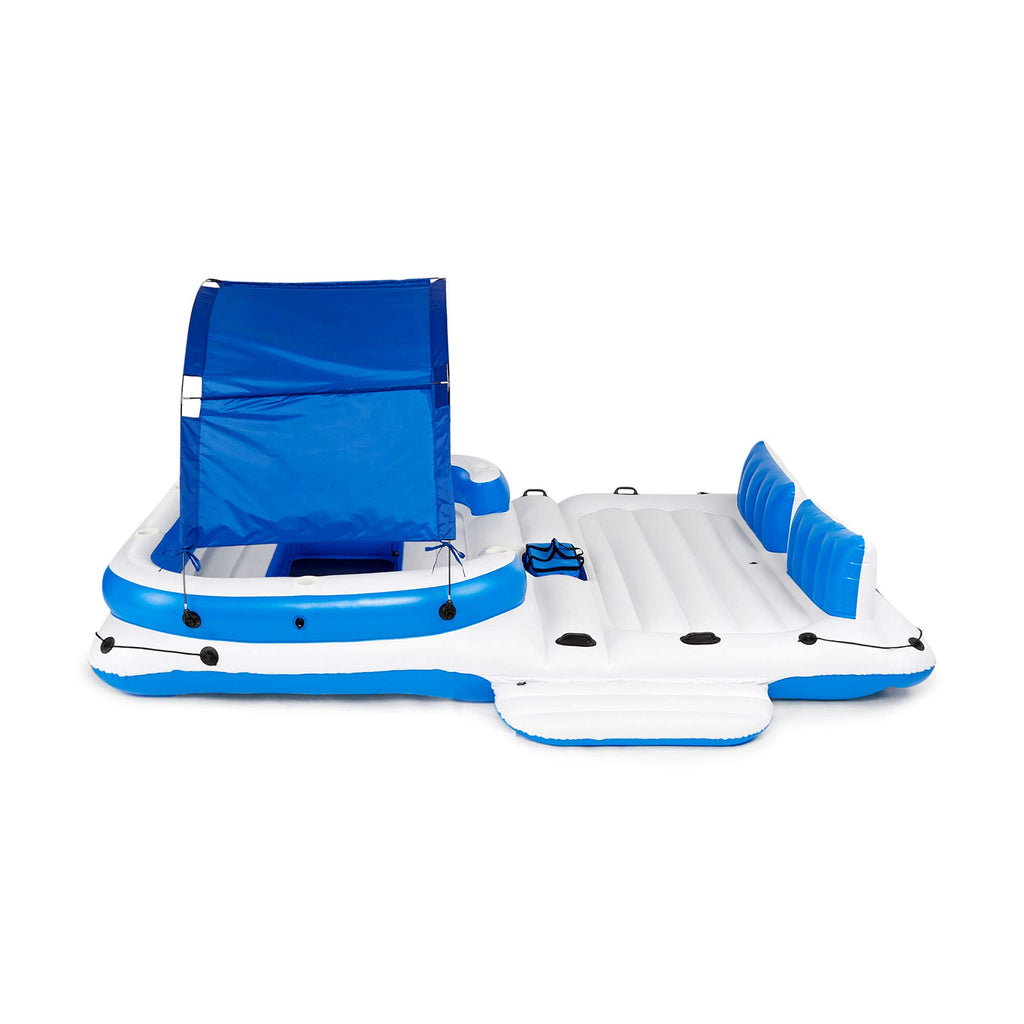 6 Person Inflatable Floating Lake Raft Lounge