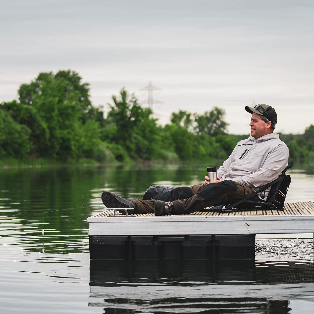 Adjustable Folding Kayak Seat with Back Support