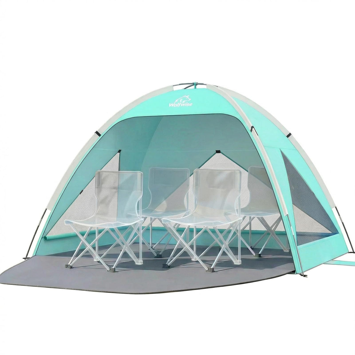 Portable Beach Tent Sun Shelter and Sunshade Cabana