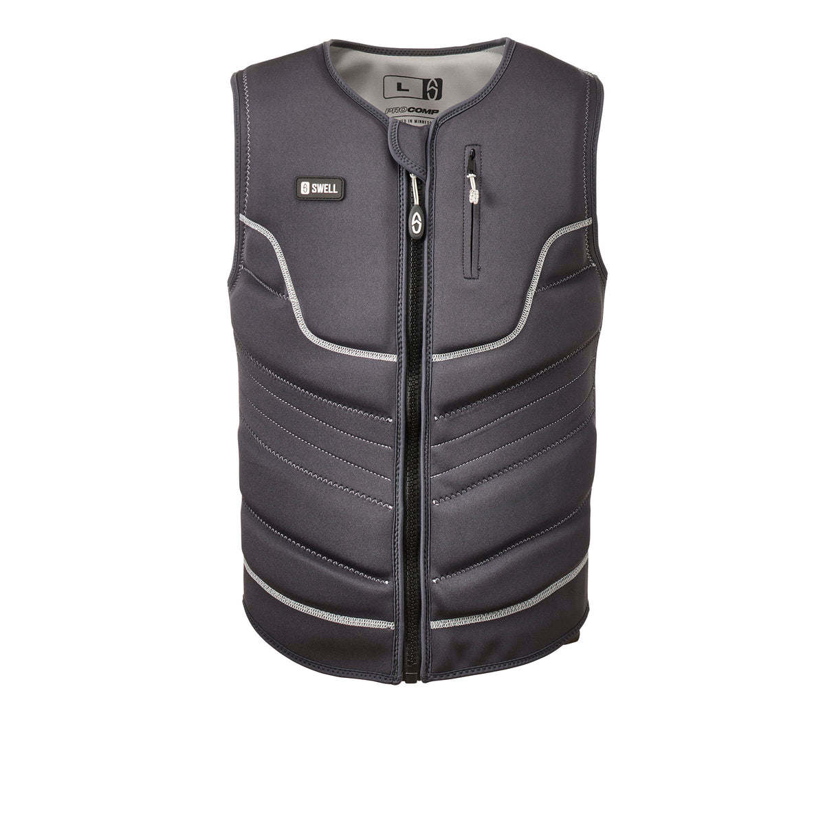 Mens Neoprene Wakesurf Vest for Water Sports Activities