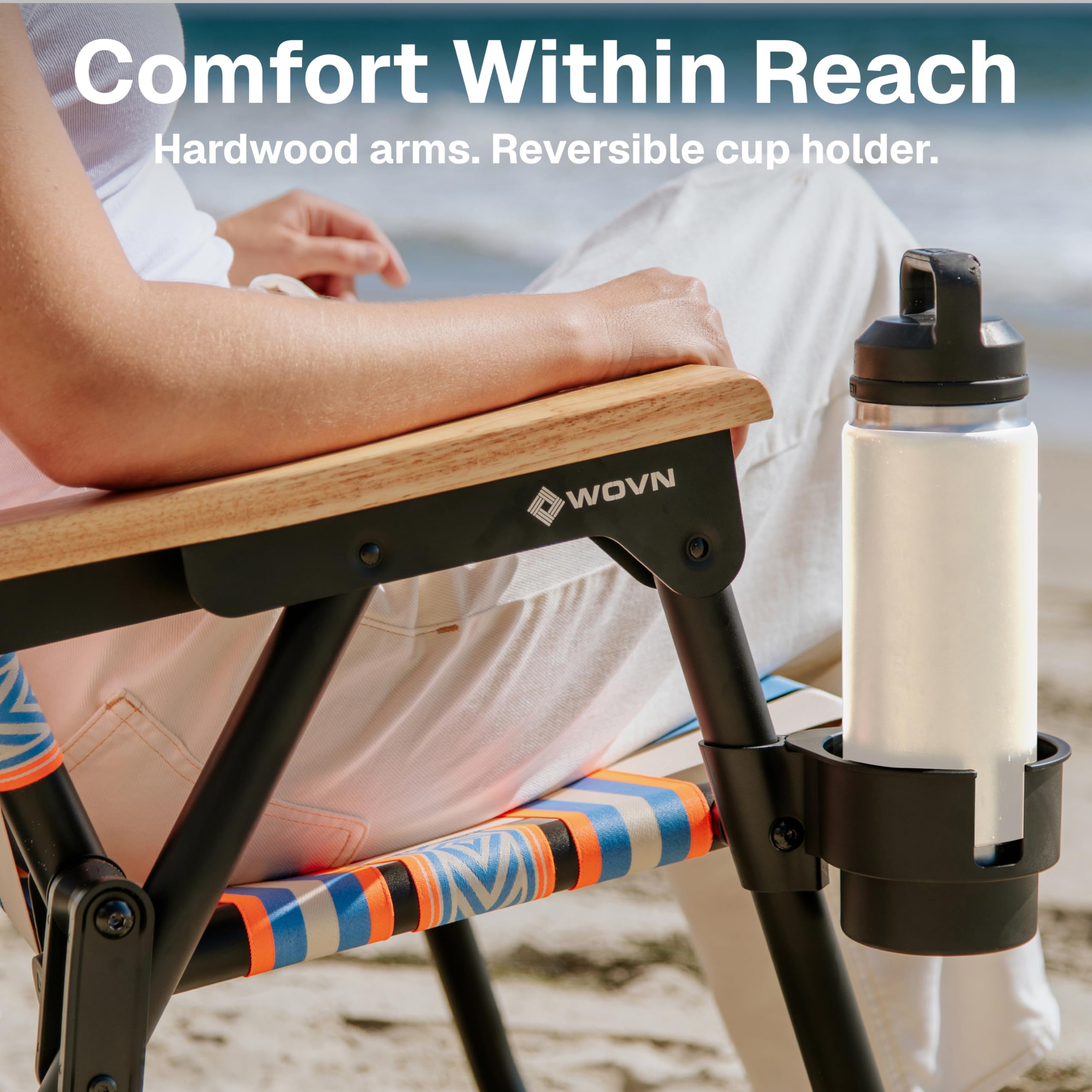 Folding Beach Backpack Chair for Camping and Outdoor Use