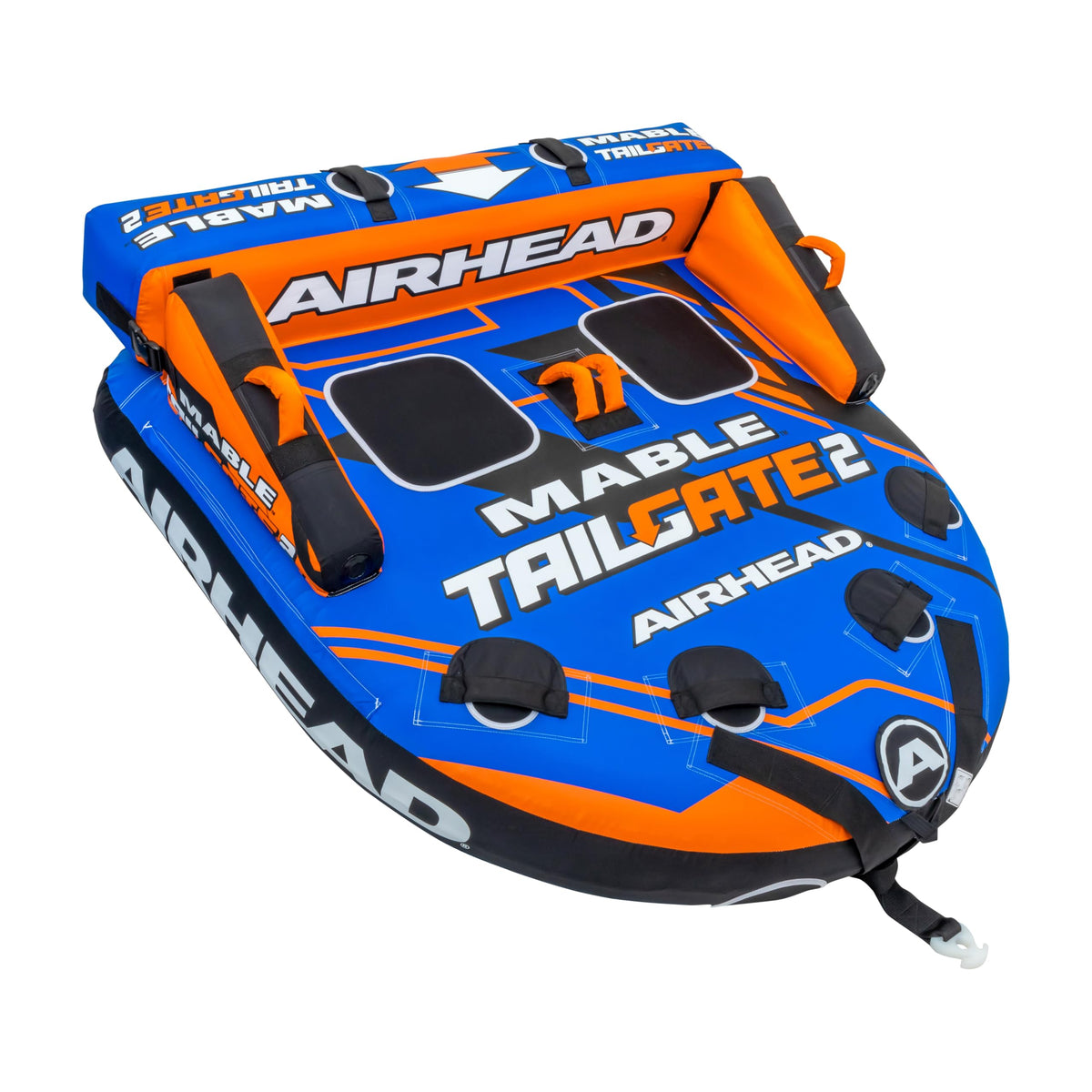 1 to 4 Person Inflatable Towable Tube for Boating