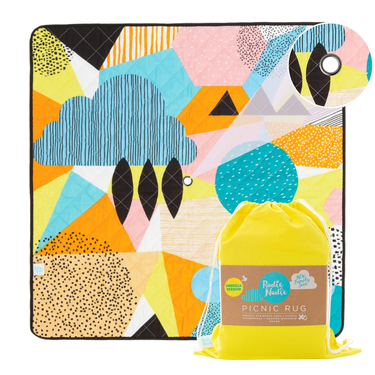 Waterproof Sandproof Picnic Blanket for Beach and Camping