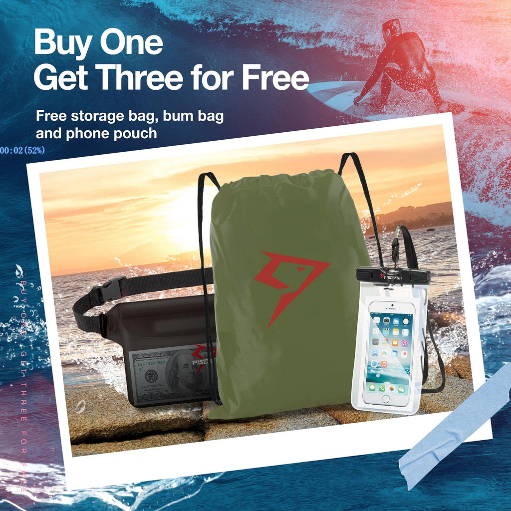 Waterproof Floating Dry Bag Backpack for Outdoor Adventures