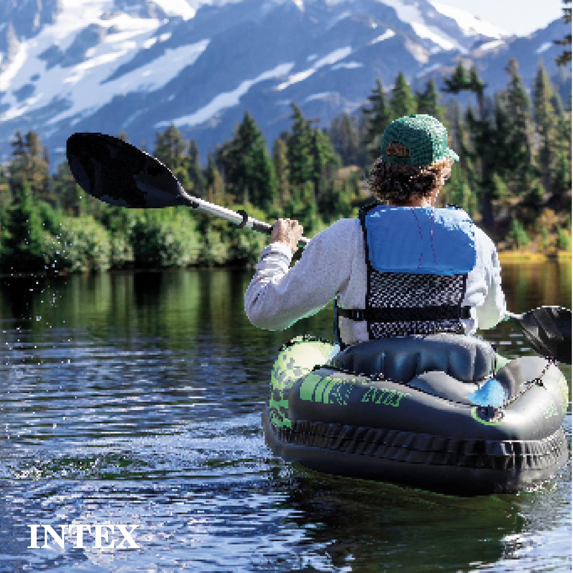 Single Person Inflatable Kayak with Seat Paddle and Pump