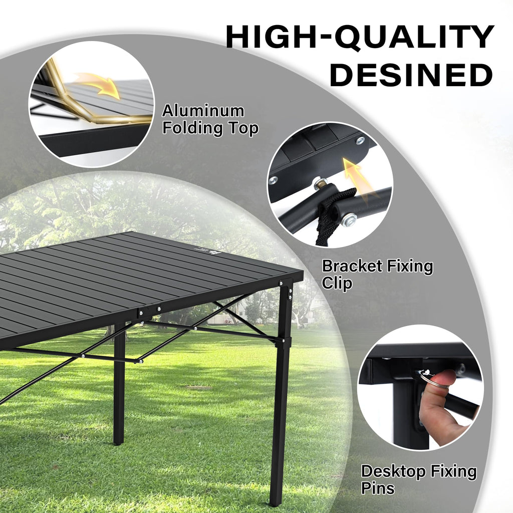 Portable Folding Camping Table for Outdoor Use