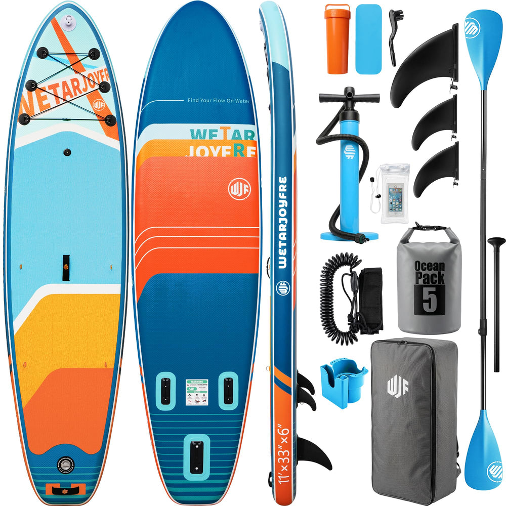Extra Wide Inflatable Stand Up Paddle Board with Accessories