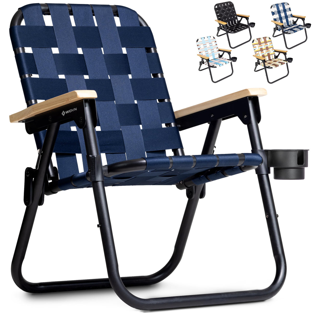 Folding Beach Backpack Chair for Camping and Outdoor Use
