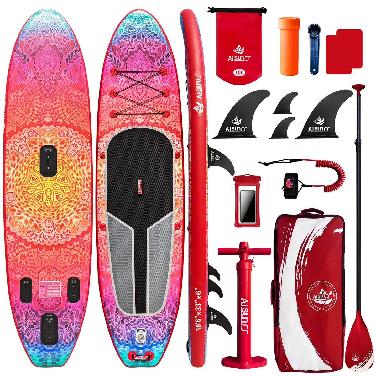 Inflatable Stand Up Paddle Board with SUP Accessories