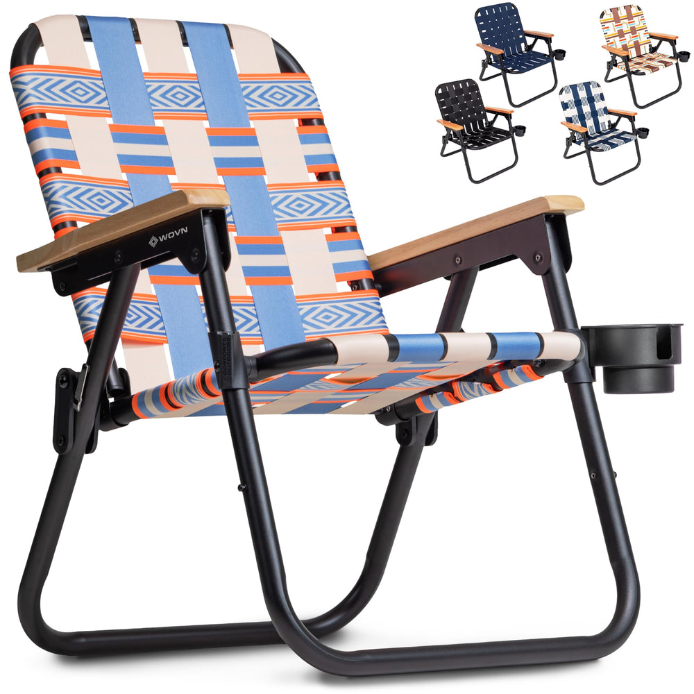 Folding Beach Backpack Chair for Camping and Outdoor Use