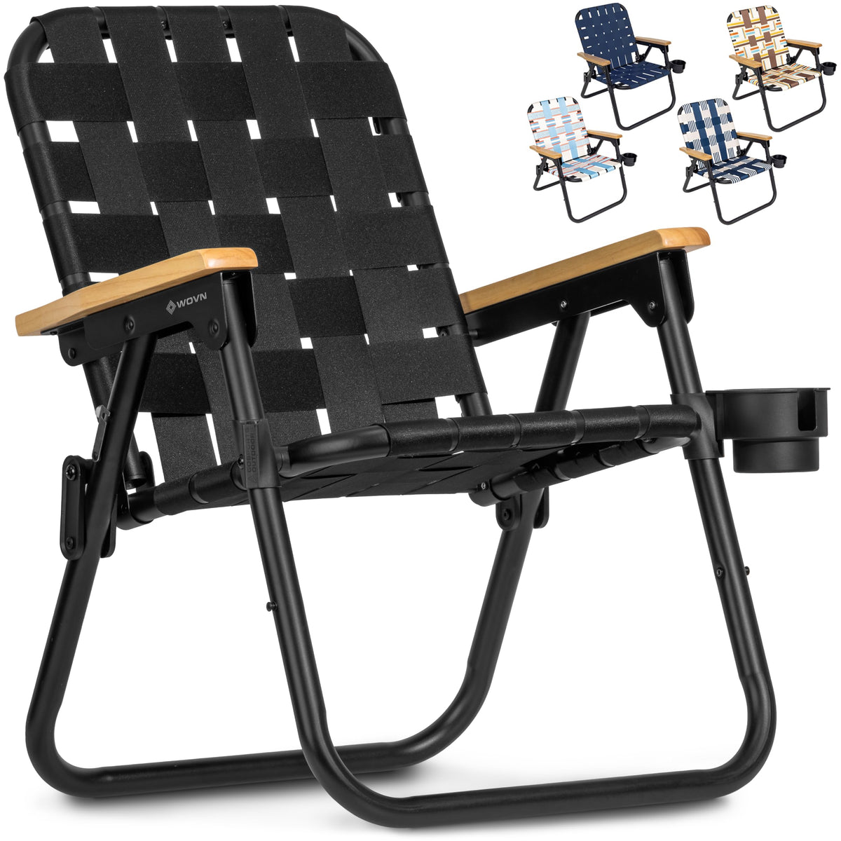 Folding Beach Backpack Chair for Camping and Outdoor Use