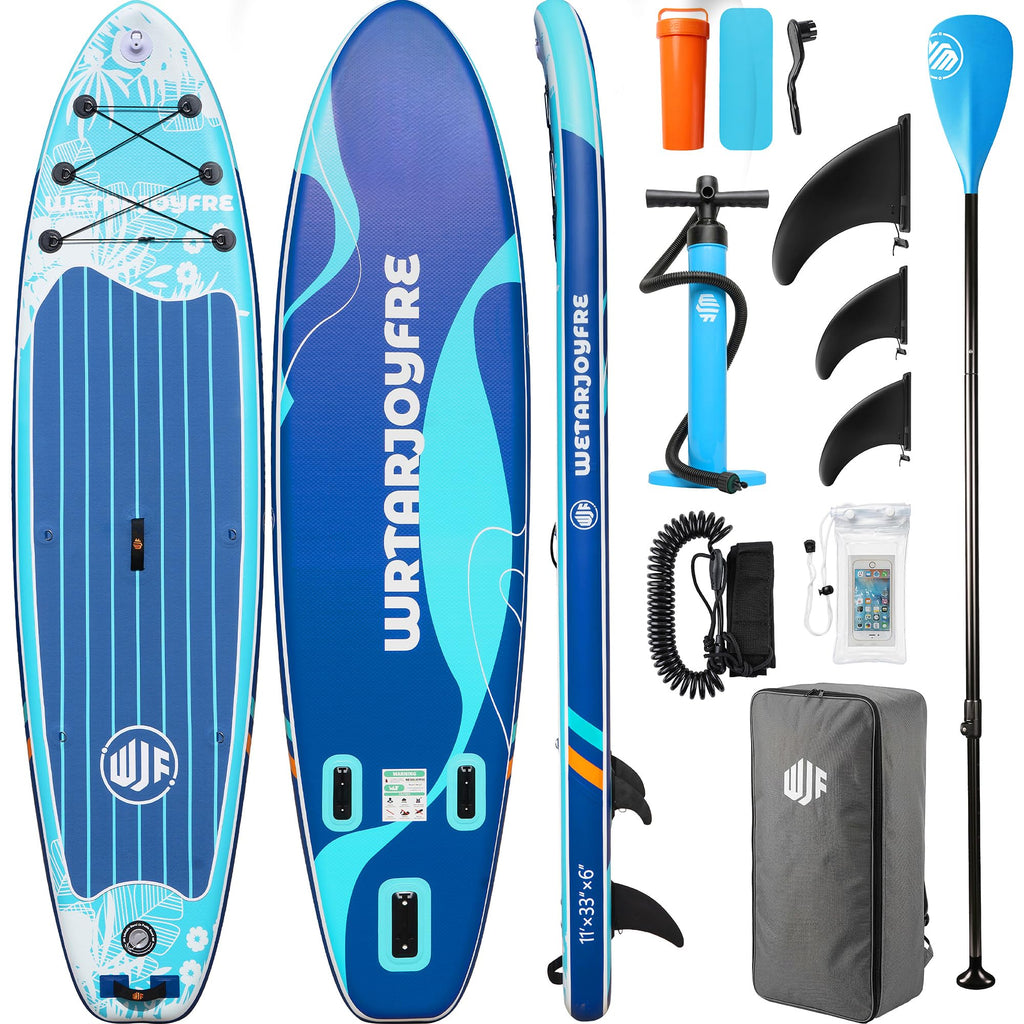 Extra Wide Inflatable Stand Up Paddle Board with Accessories