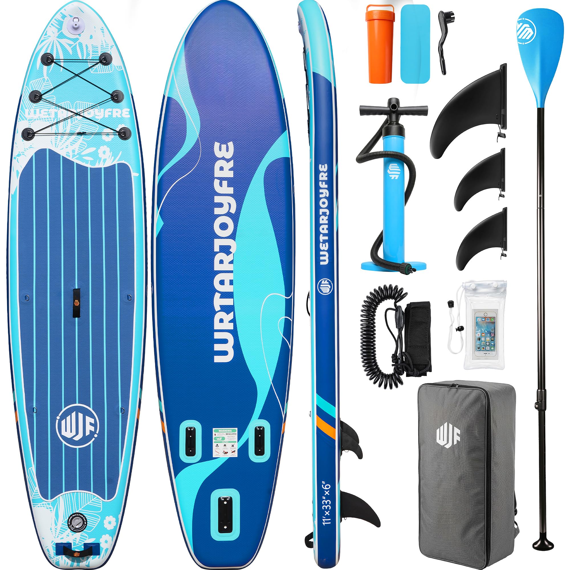 Extra Wide Inflatable Stand Up Paddle Board with Accessories
