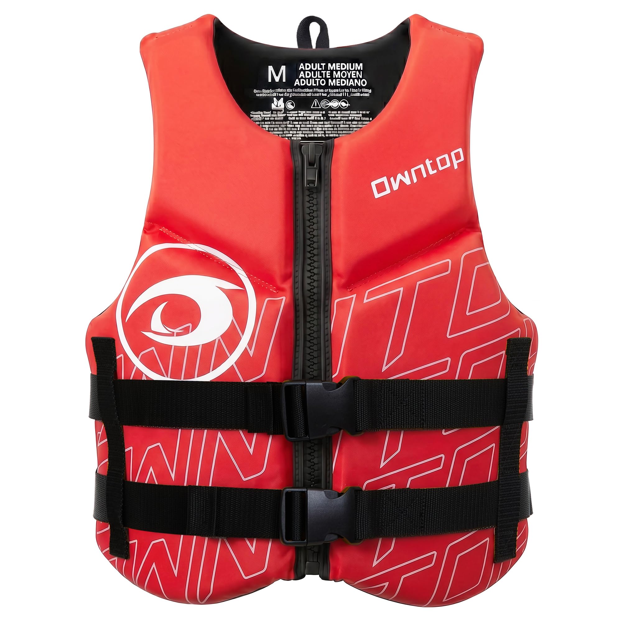 Adult Neoprene Swim Vest for Swimming Kayaking and Fishing