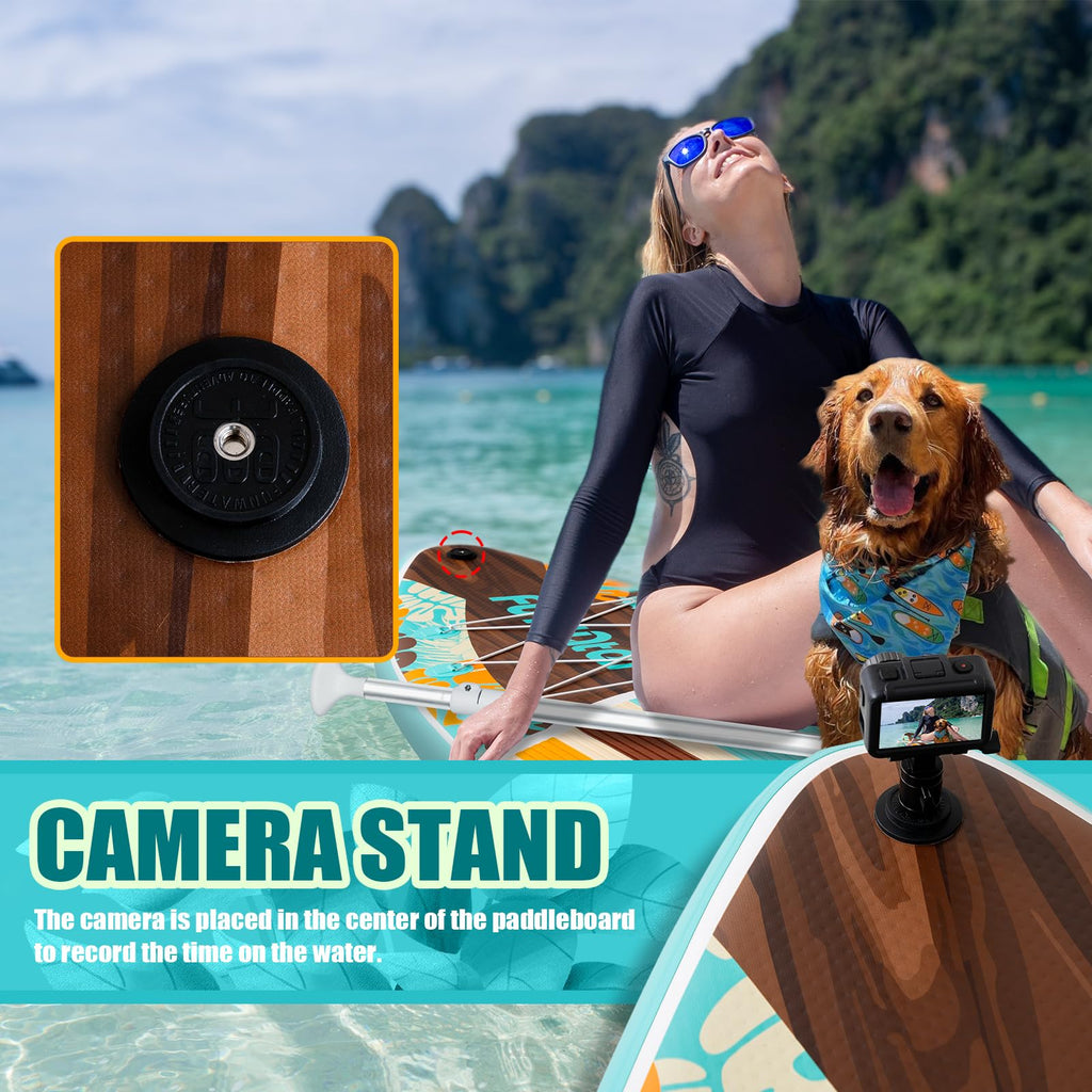 Inflatable Stand Up Paddle Board with Beginner SUP Accessories