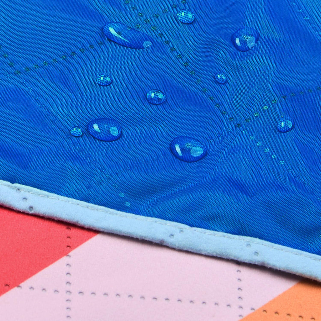Large Quick Dry Water Resistant Picnic Blanket 66 x 66 Inch