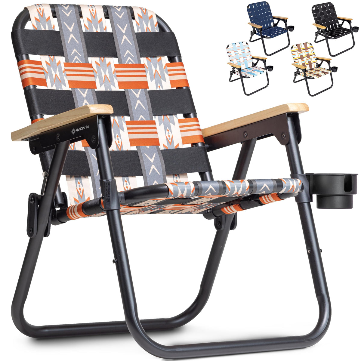 Folding Beach Backpack Chair for Camping and Outdoor Use