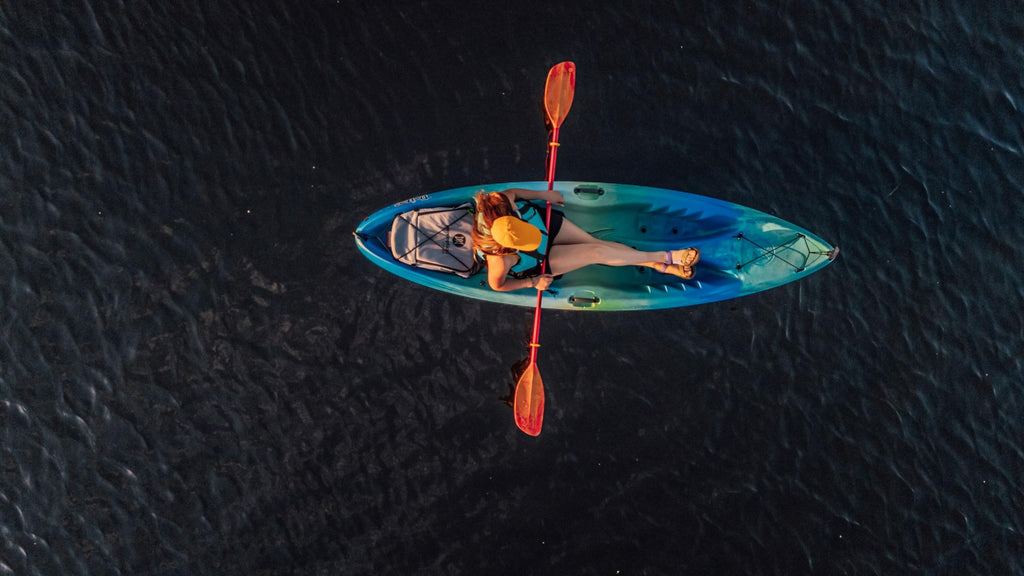 Sit On Top Recreational Kayak with Stable Lightweight Design