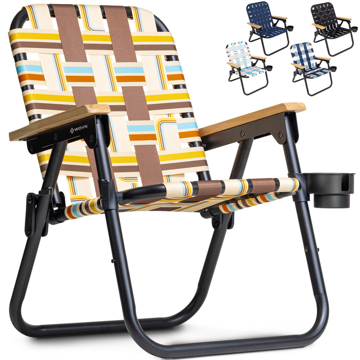 Folding Beach Backpack Chair for Camping and Outdoor Use