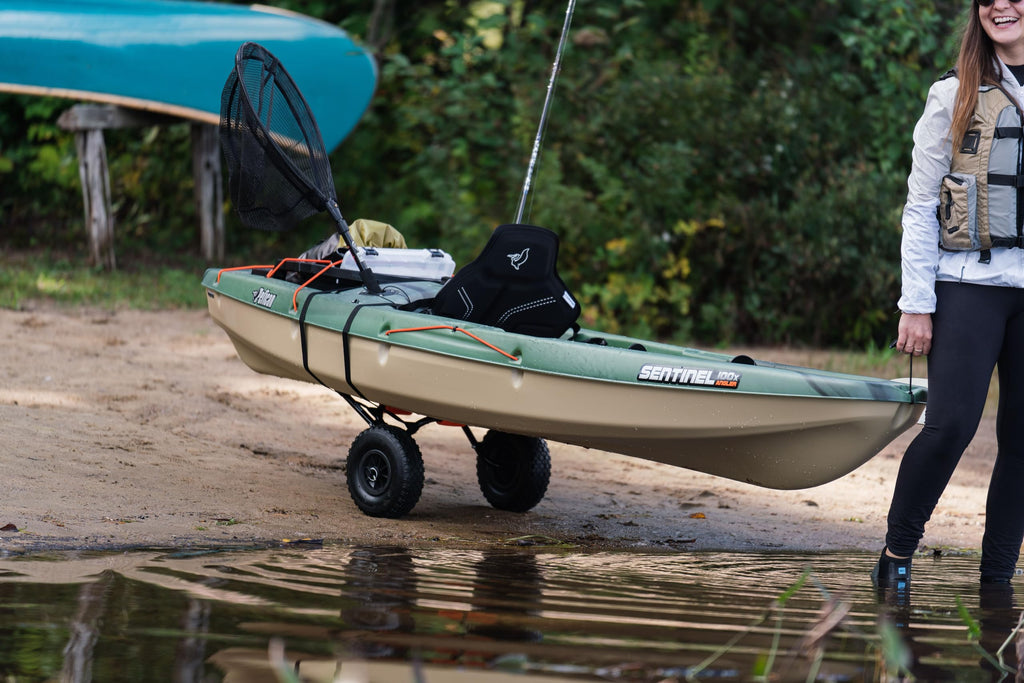 Lightweight Sit On Top Fishing Kayak with Adjustable Seat