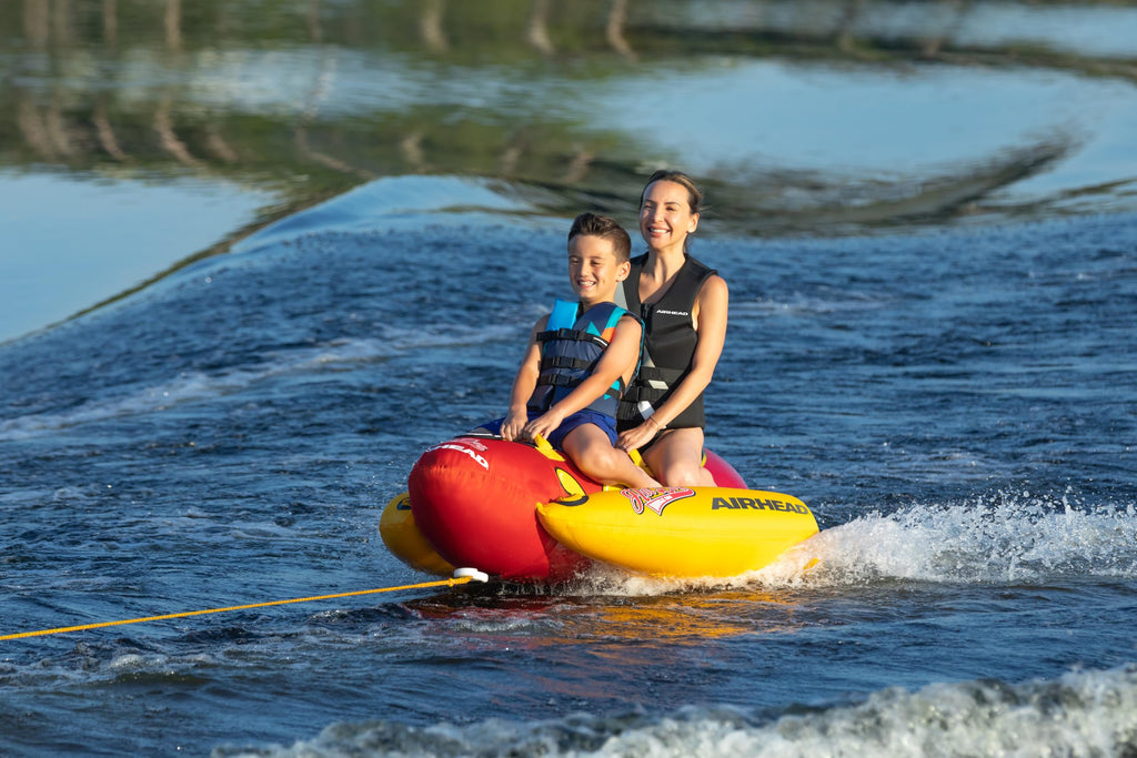 Inflatable Towable Boat Tube for Water Sports and Boating