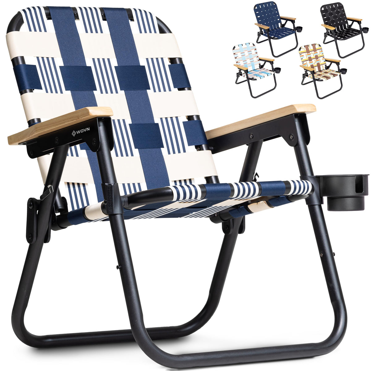 Folding Beach Backpack Chair for Camping and Outdoor Use