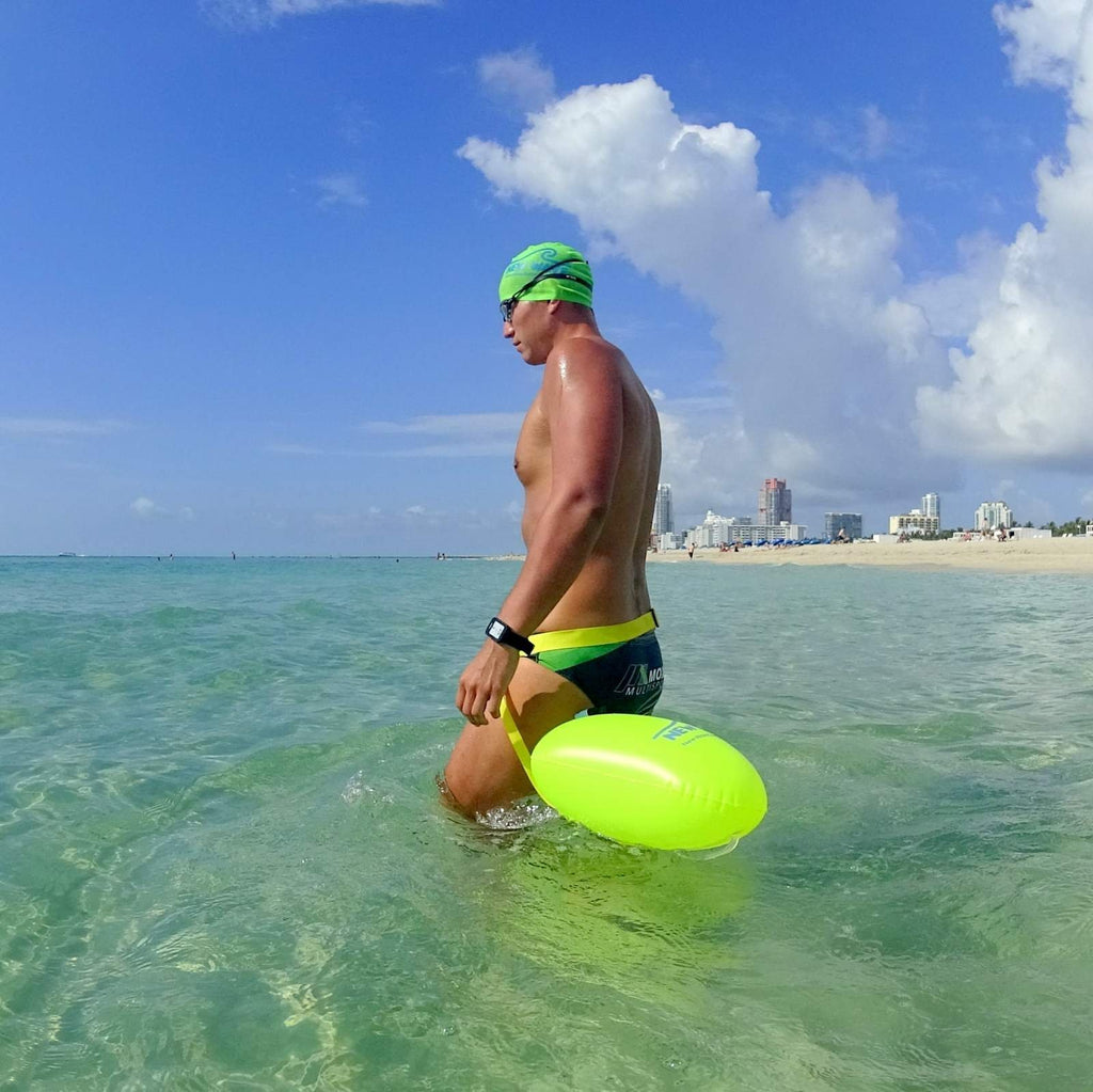 Open Water Safety Swim Buoy Tow Float for Swimmers and Triathletes
