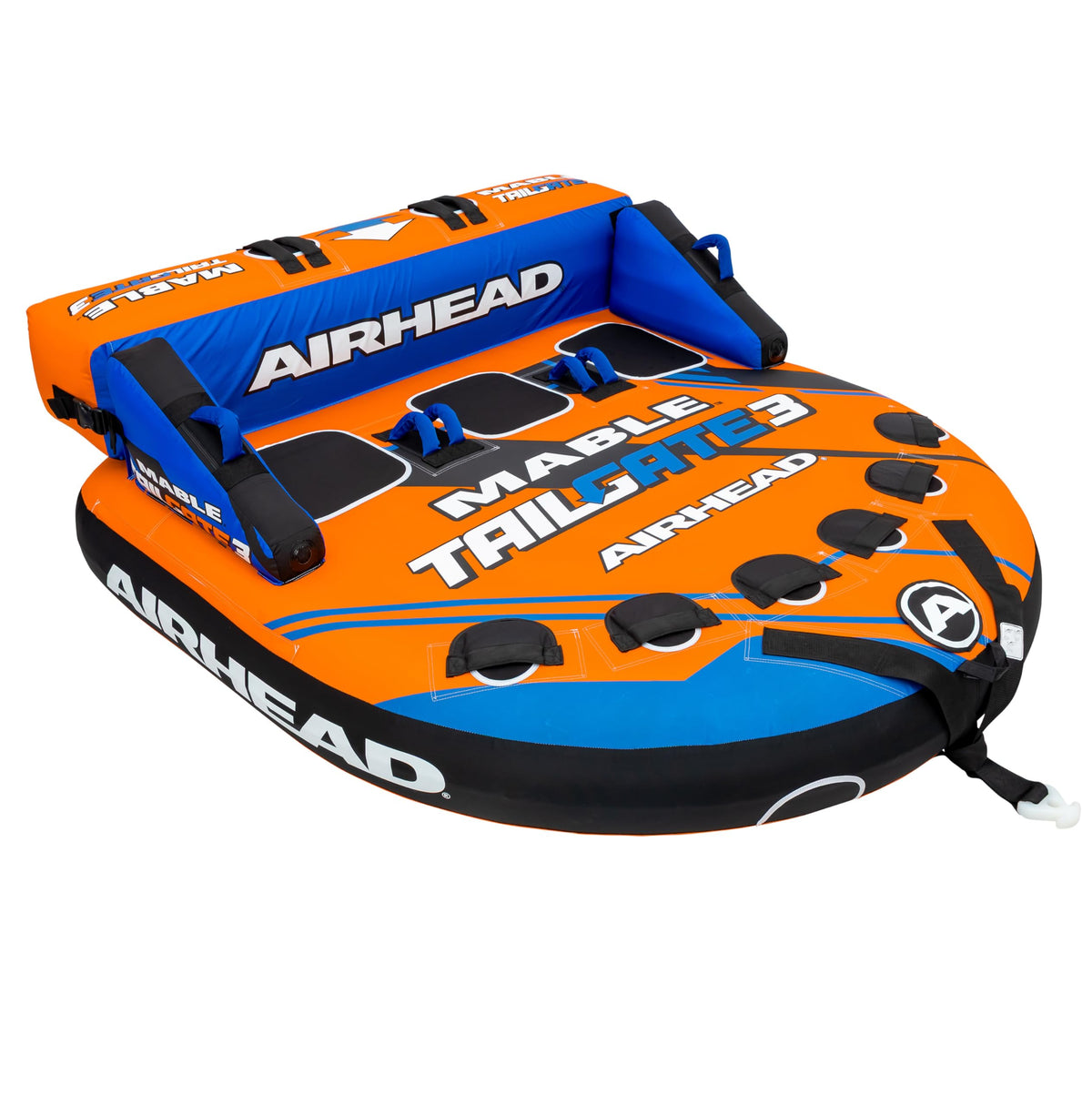 1 to 4 Person Inflatable Towable Tube for Boating
