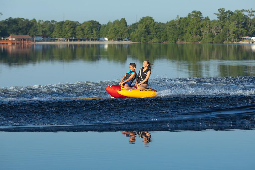 Inflatable Towable Boat Tube for Water Sports and Boating