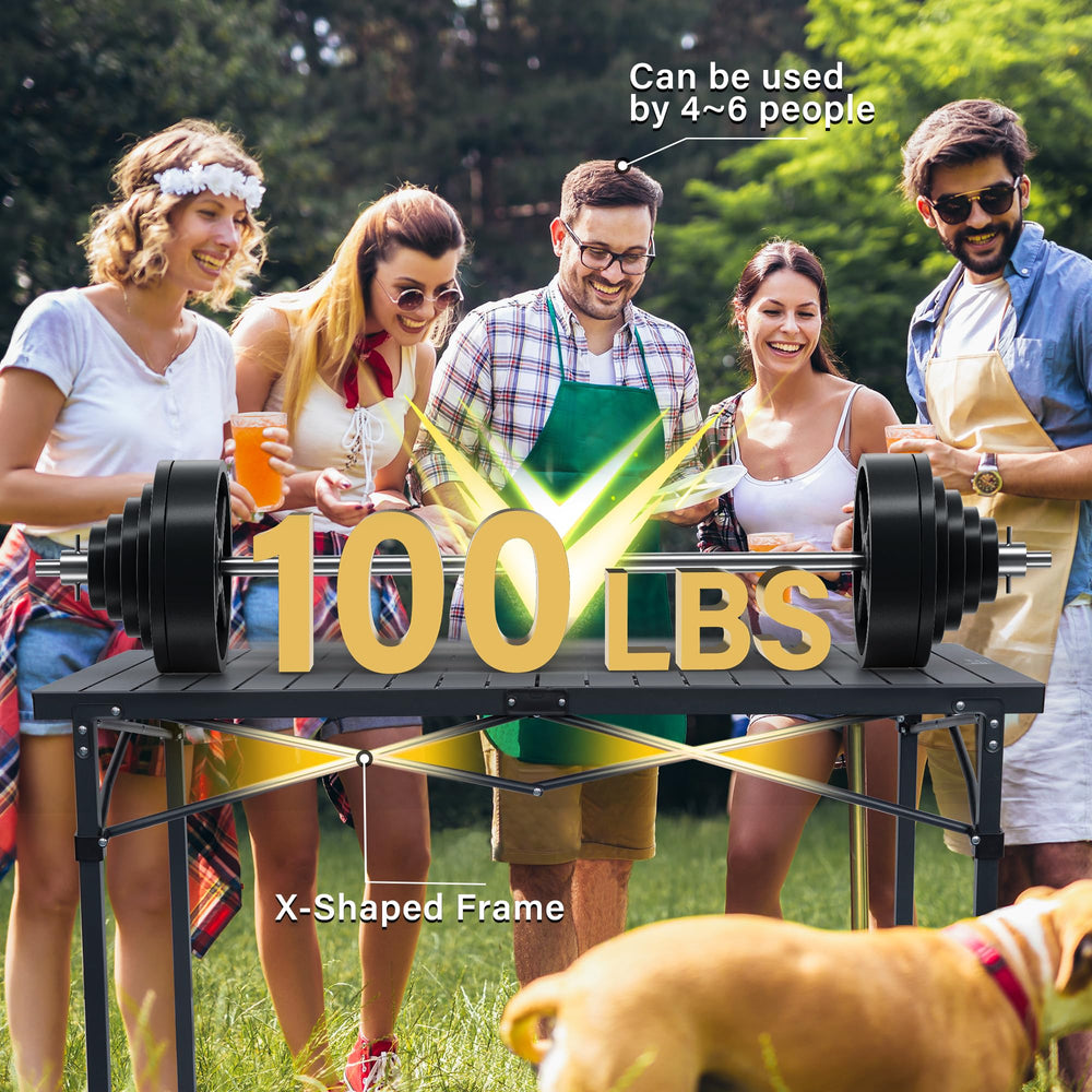 Portable Folding Camping Table for Outdoor Use