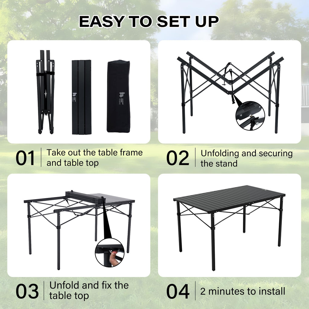 Portable Folding Camping Table for Outdoor Use