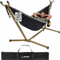 Adjustable Portable Hammock Stand with 440 lb Capacity