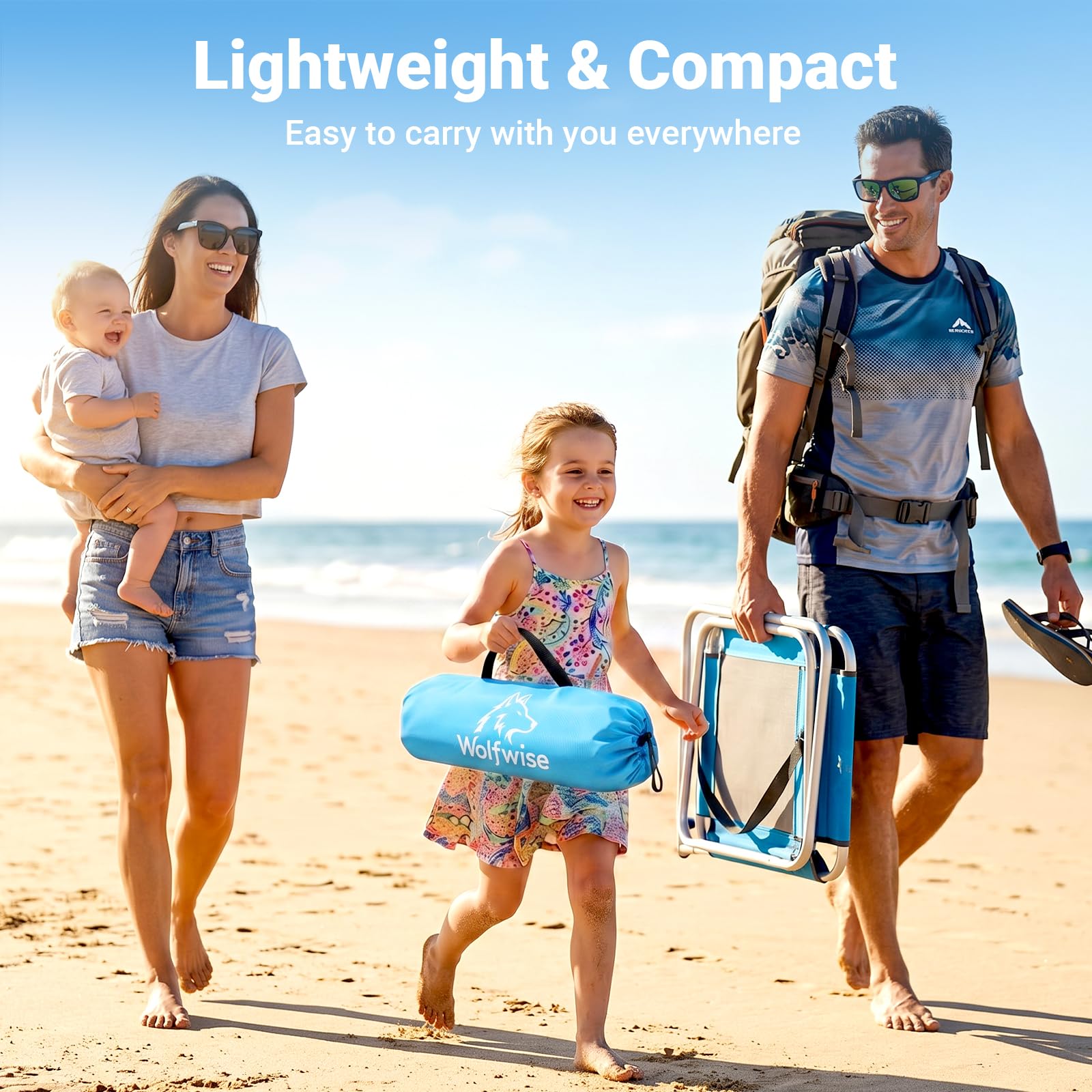 Portable Beach Tent Sun Shelter and Sunshade Cabana