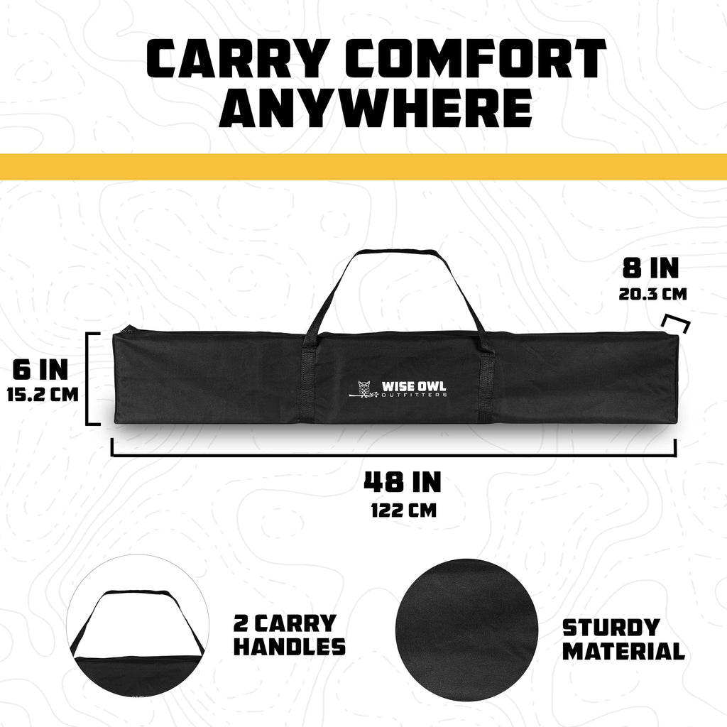 Adjustable Portable Hammock Stand with 440 lb Capacity