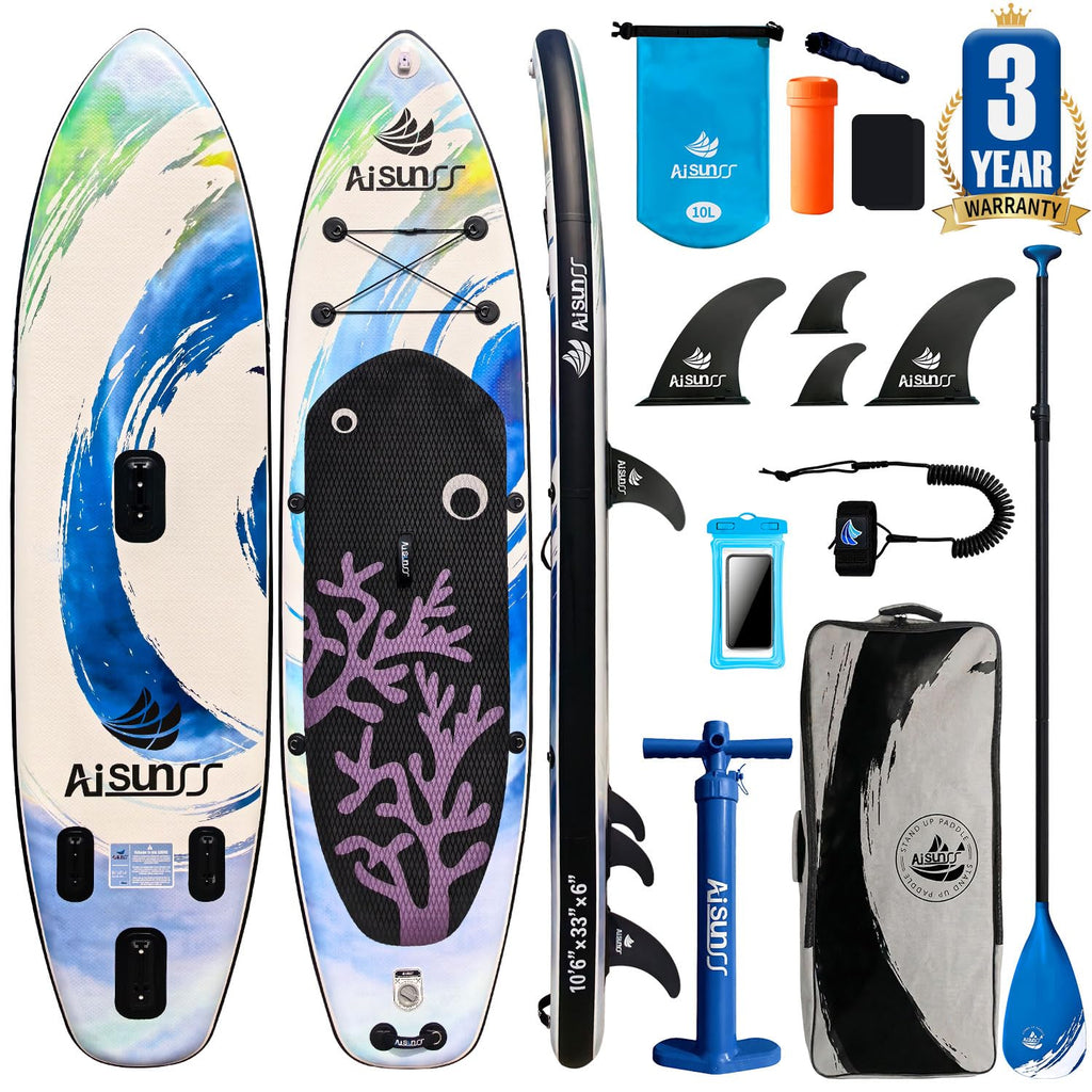 Inflatable Stand Up Paddle Board with SUP Accessories