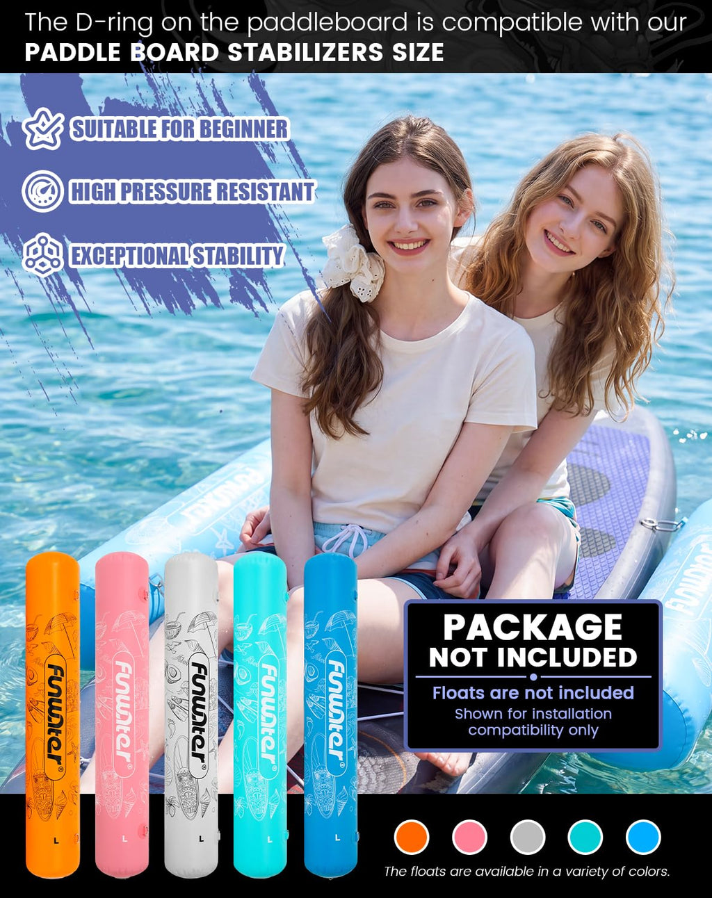 Inflatable Stand Up Paddle Board with Beginner Accessories