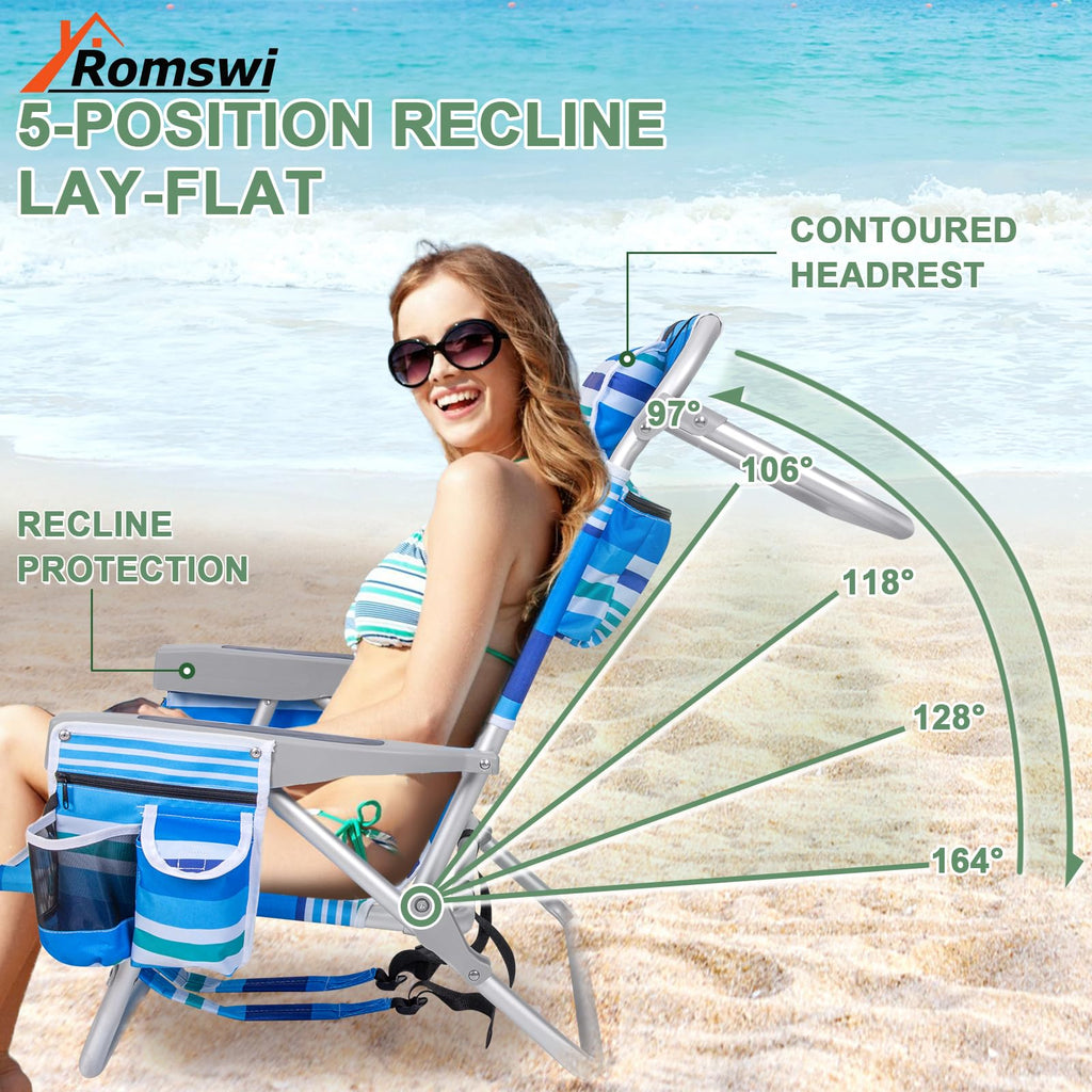 Extra Wide Beach Chair for Adults
