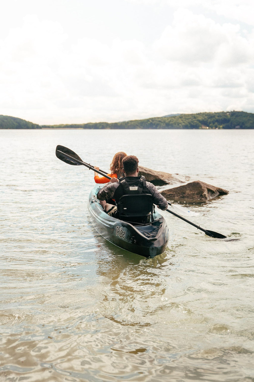 Sit On Top Recreational Kayak with Stable Lightweight Design