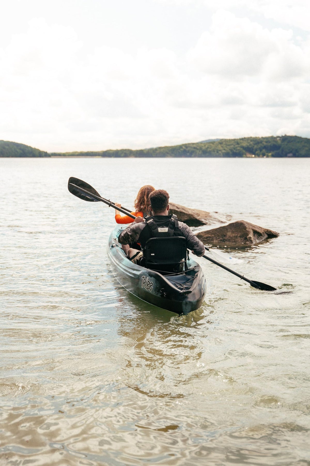 Sit On Top Recreational Kayak with Stable Lightweight Design