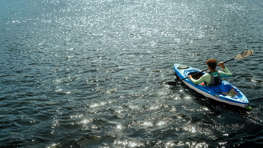 Lightweight Sit In Recreational Kayak with Ergonomic Seat
