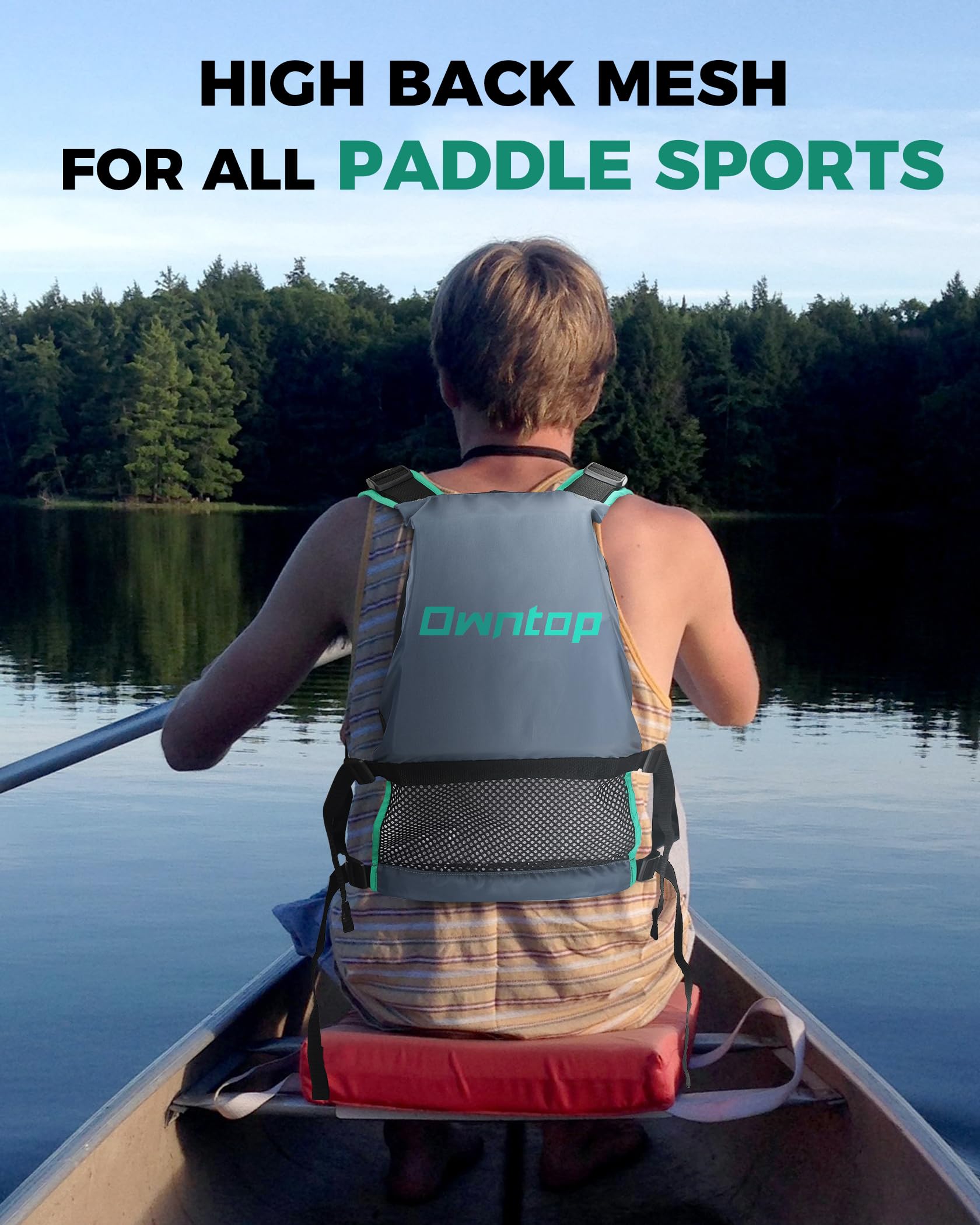 Adult Swim Vest for Kayaking Surfing and Boating