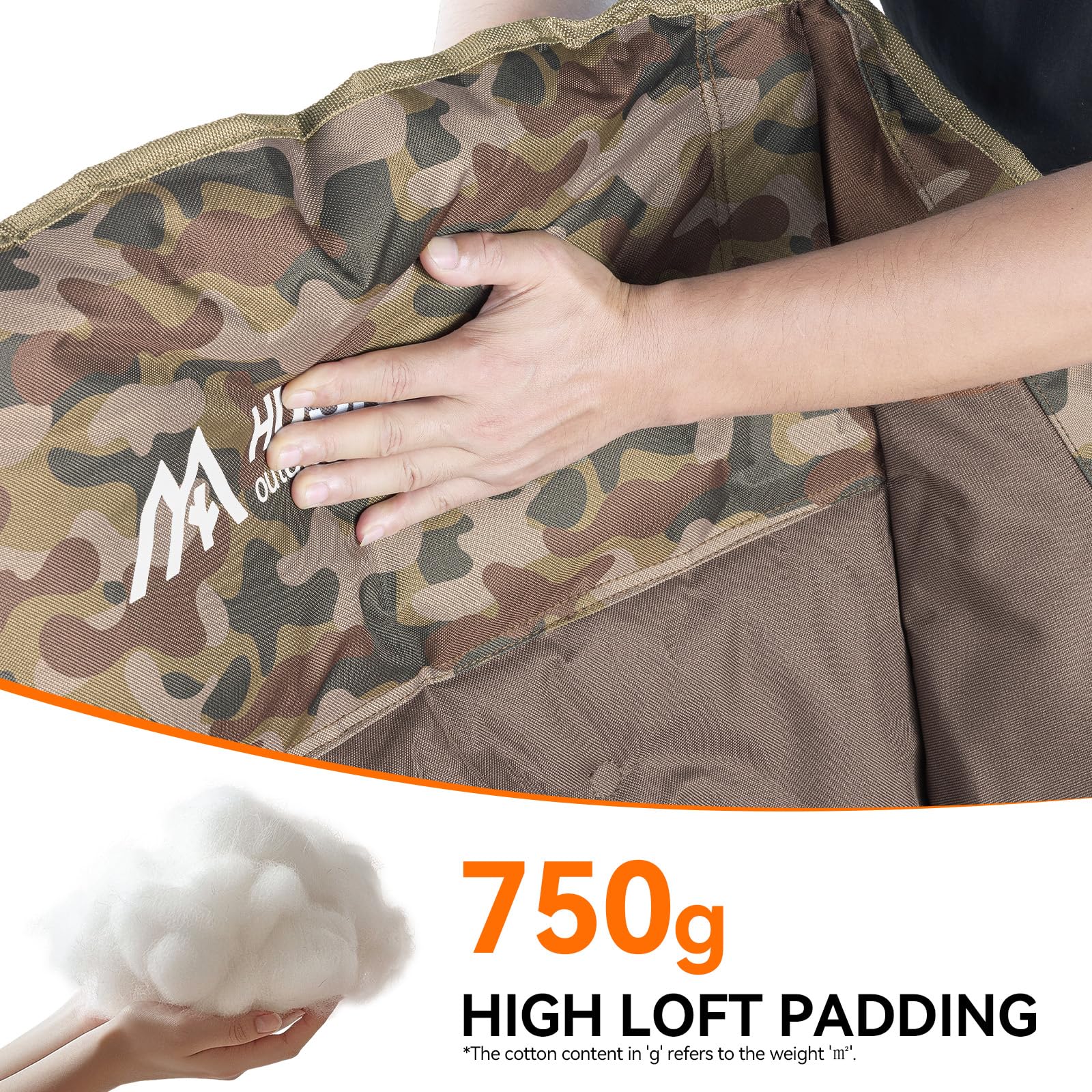 Portable Folding Camping Chairs 2 Pack for Outdoor Use