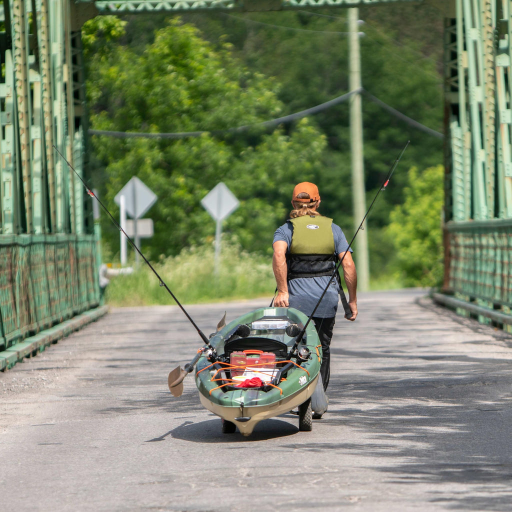 Lightweight Sit On Top Fishing Kayak with Adjustable Seat
