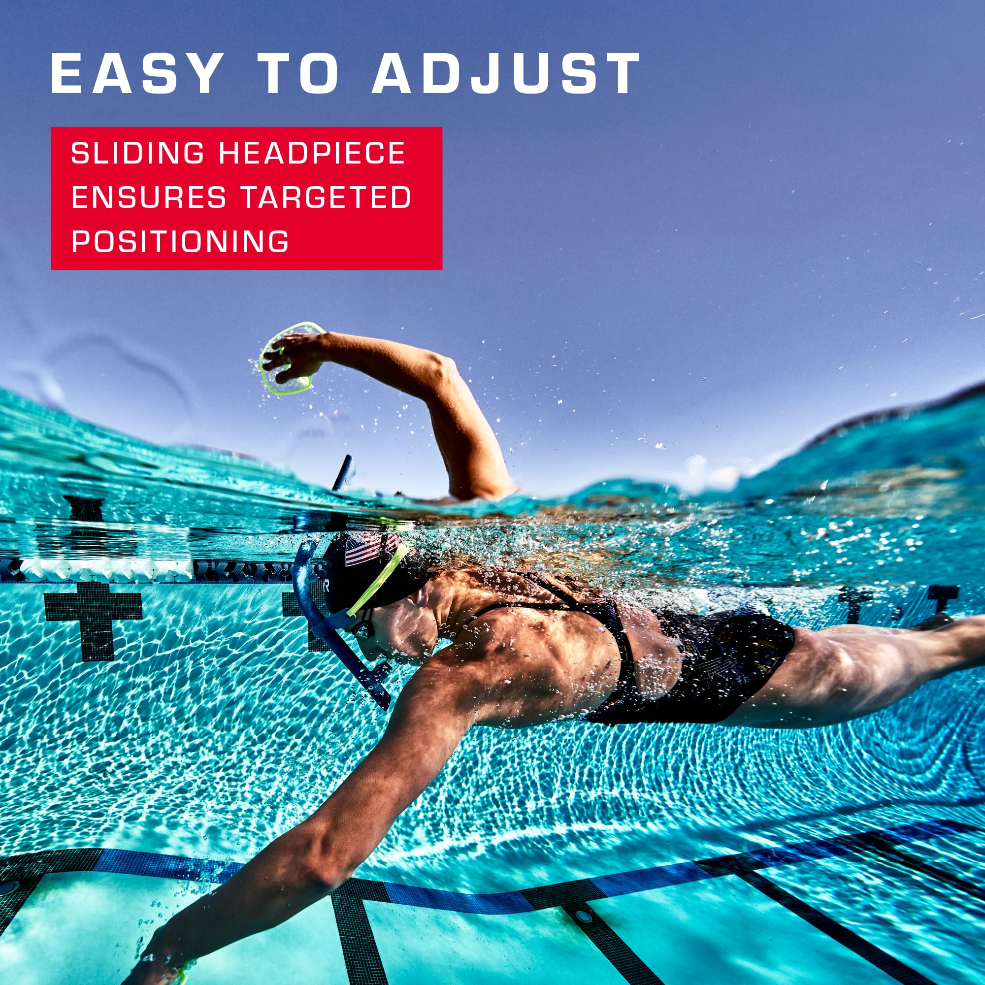 Ultralight Swim Snorkel for Training and Body Alignment